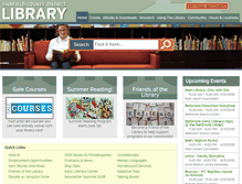 Tablet Screenshot of fcdlibrary.org